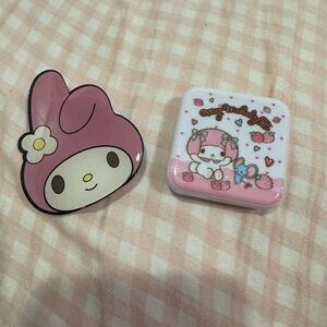 My Melody Pink Phone Grip Set of 2 NEW